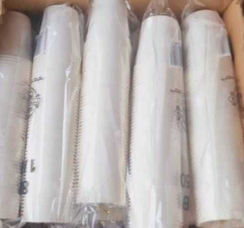 Одноразовые бумажные стаканы 180мл