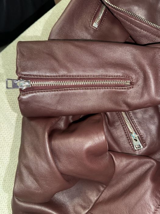 Яке от ЕСТЕСТВЕНА кожа на Mango