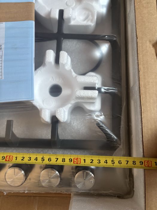 Plita incorporabila BOSCH  PCH615M90E, Gaz, 4 arzatoare, inox