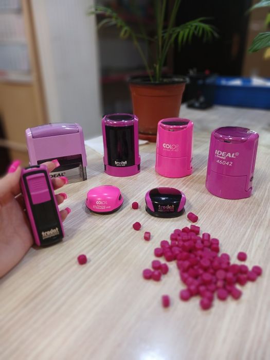 Флеш печати, штампы и росписи любой сложности с логотипом. Звоните!