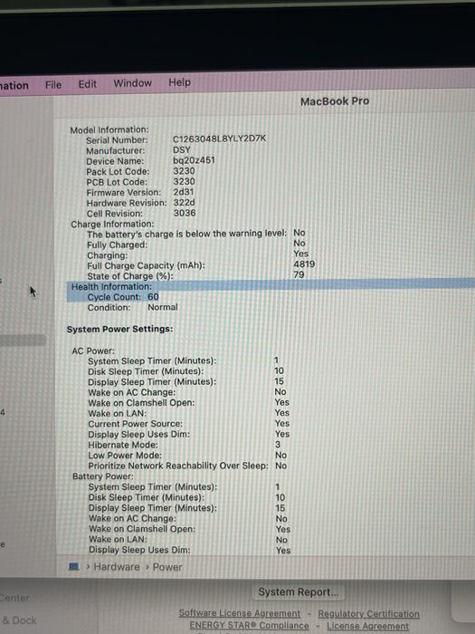MacBook Pro 2019, 13 дюймов