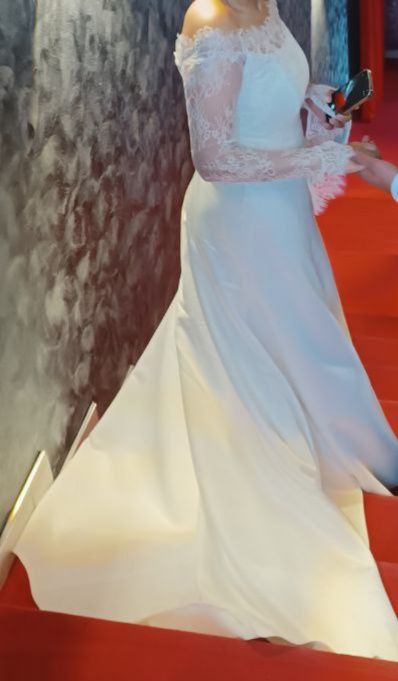 Свадебное платье в стиле минимализм