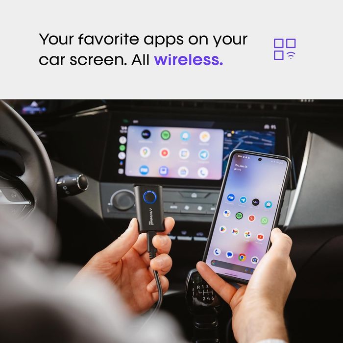 AA Wireless Two- Android Auto Adapter