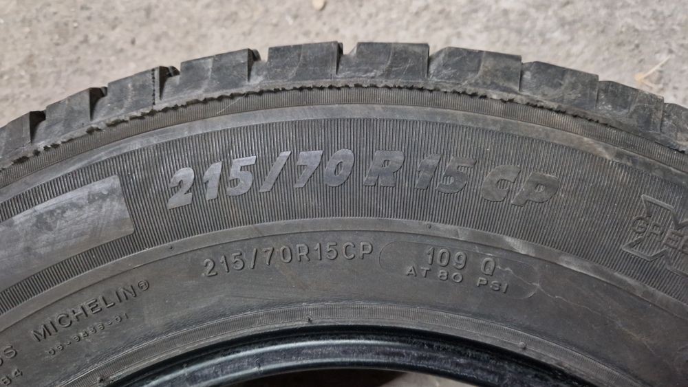 ГУМИ MICHELIN 215 70 15 за кемпер, бус