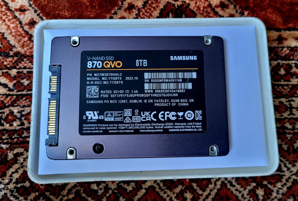 SSD Samsung 870 QVO 8tb