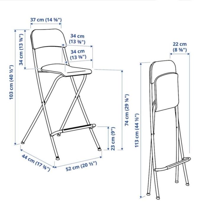 Барный стул (складной)