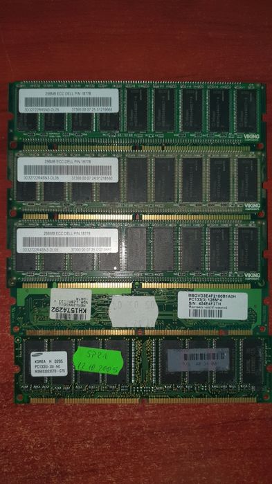 Memorie RAM DDR2 DDR1 DDR3 1GB 2GB 512Mb mai multe bucati si modele