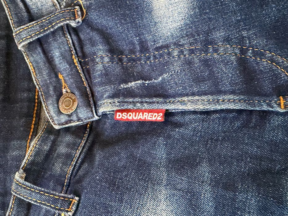 Dsquared2 дънки distressed / slim fit
