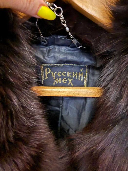 Шикарная шуба нутрия