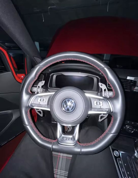 Padele magnetice VW carbon