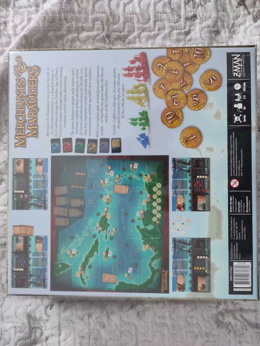 Merchants & marauders Board game (Joc de societate) Nou, Sigilat