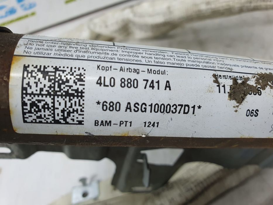 Airbag cortina stanga 4l0880741a Audi Q7 4L (2005 - 2009)