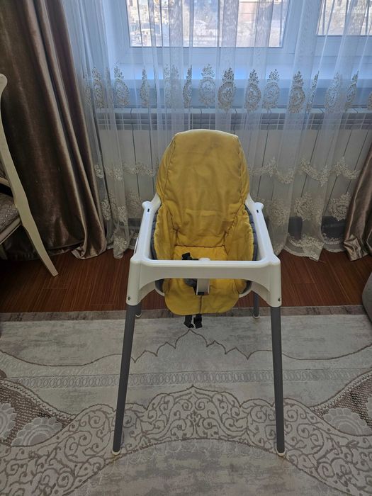 Детский столик IKEA Антилоп белый