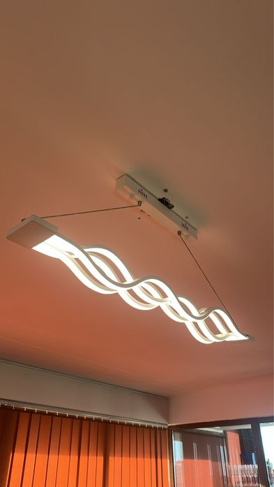 Lustra led 4 tipuri de lumina