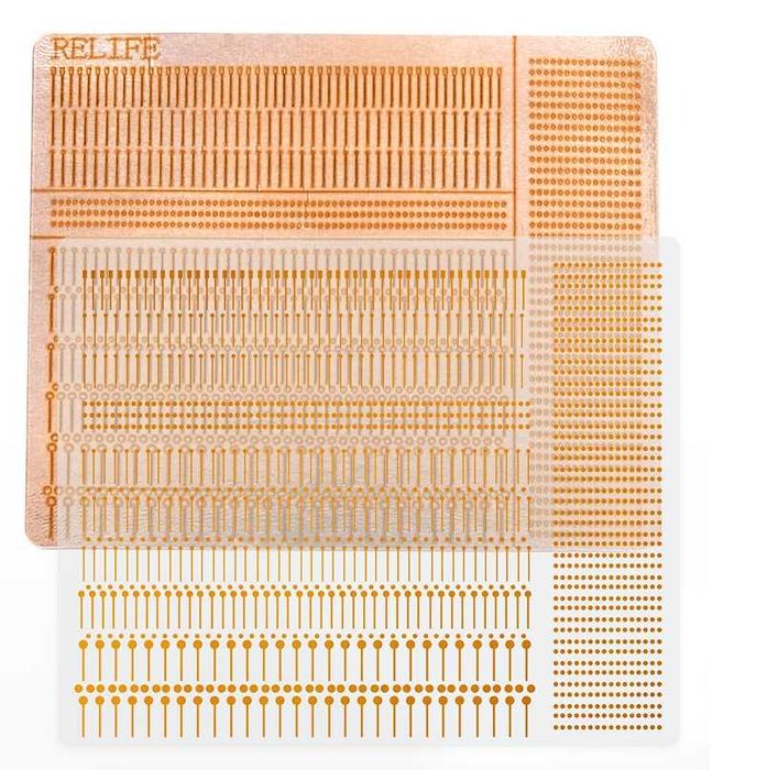 Picioruse pentru reparat trasee pe placi de baza circuite electrice