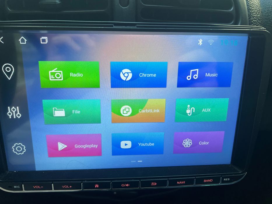Android мултимедия 9” Android 11, Bluetooth, CarbitLink
