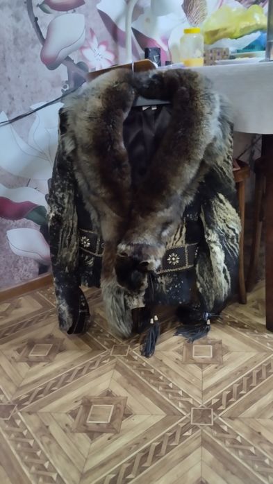 Шубка чернобурка