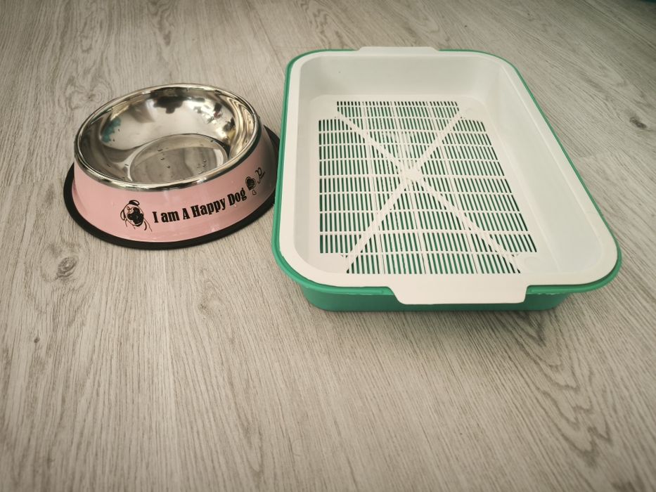 Лоток и миска новые