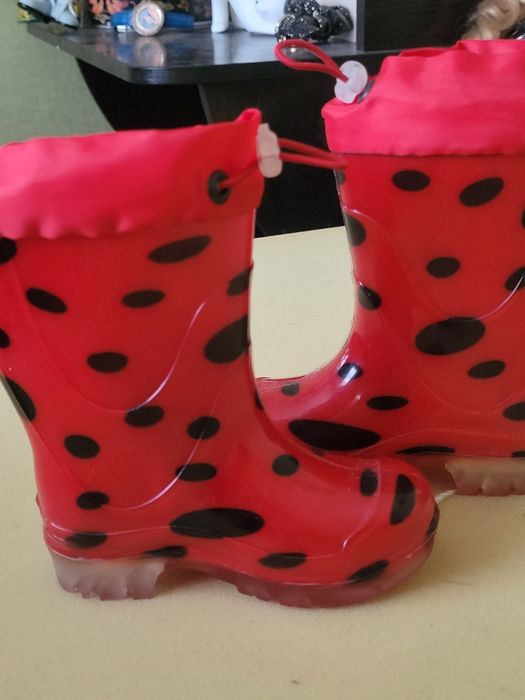 Детские сапожки резиновые