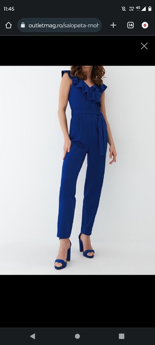 Salopetă lungă casual