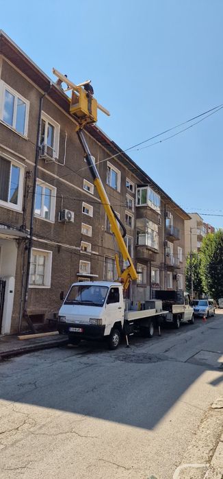 Услуги с мини багер, самосвал ,дробилка и вишка..