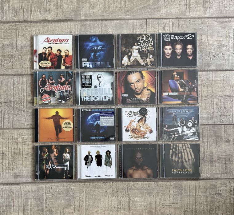 Pachet 15 Eurodance/Raggae/Hip-Hop - Faithless/Aventura/Pitbull/Touche