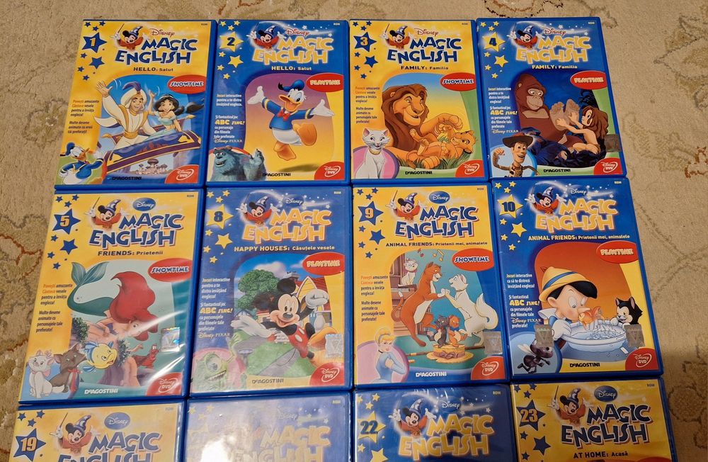 Dvd-uri Magic English Disney