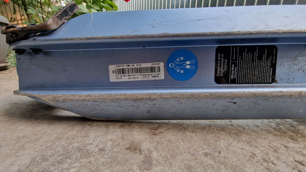 Trotineta copii din aluminiu