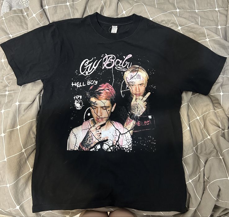футболка с lil peep мужская женская