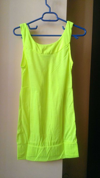 top dama culoare galben -neon