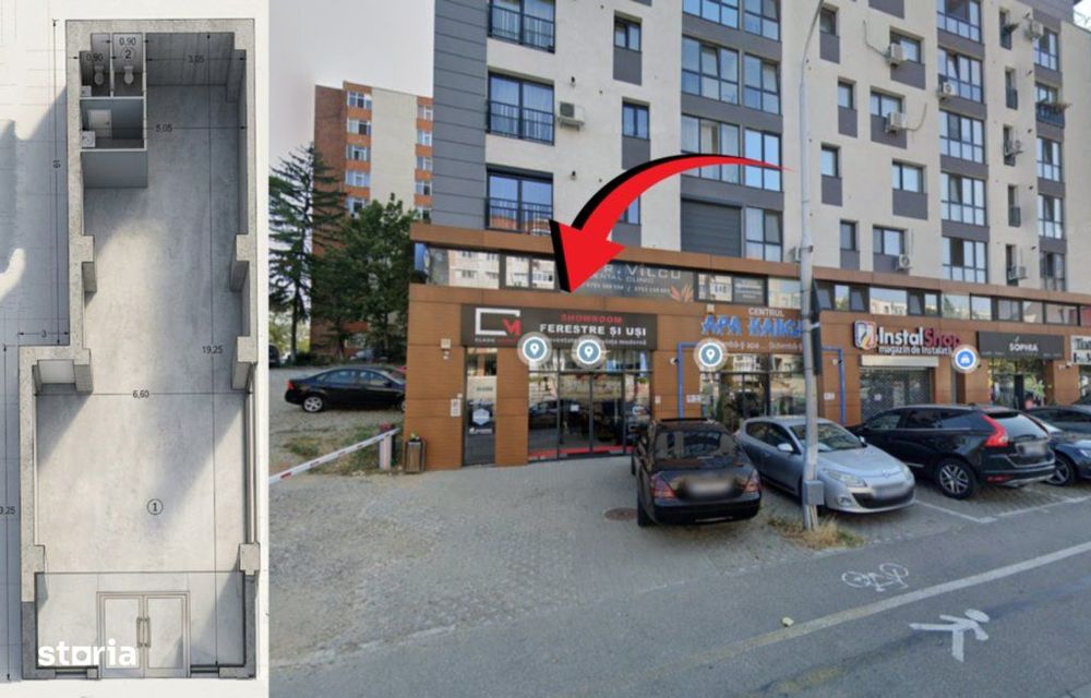 Cabinet medical | Spatiu Comercial de inchiriat | Pitesti, Central