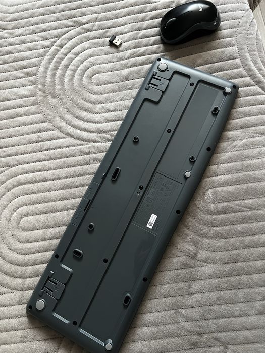 Tastatură și mouse Logitech, negru