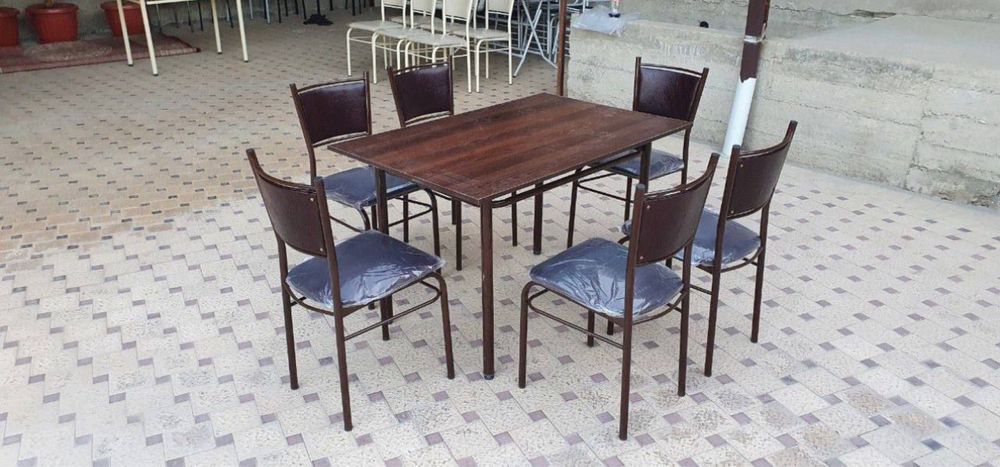 Стол стулья для кухни кафе терасса от 590 цех Stol stul s garantya