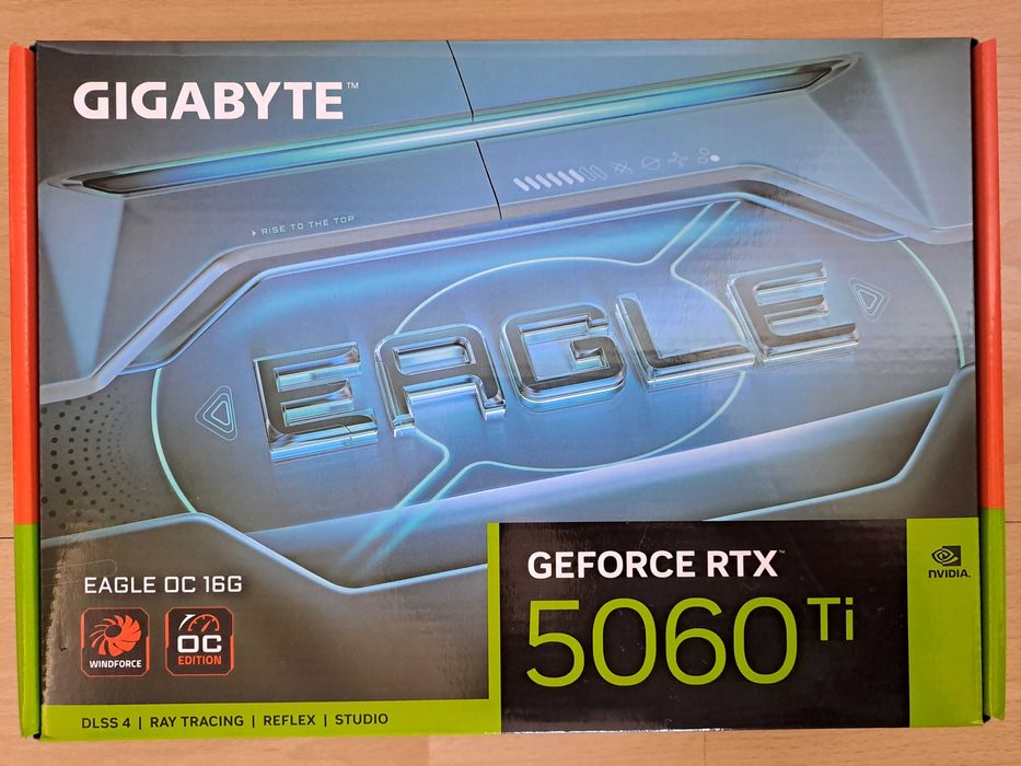 RTX 5060 TI 16GB EAGLE OC, sigilata, garantie 36 luni