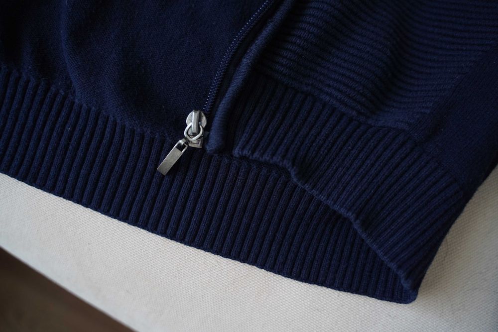 Кофта осенняя школьная темно-синяя для мальчика