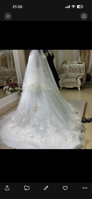 шикарное свадебное платье мечты