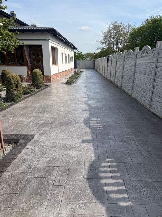 Beton amprentat - pret avantajos
