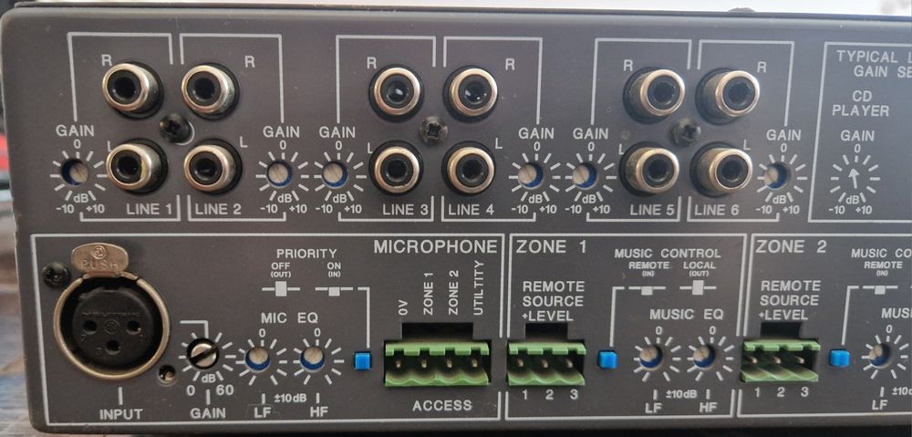 Двузонов стерео усилвател CLOUD 36/50