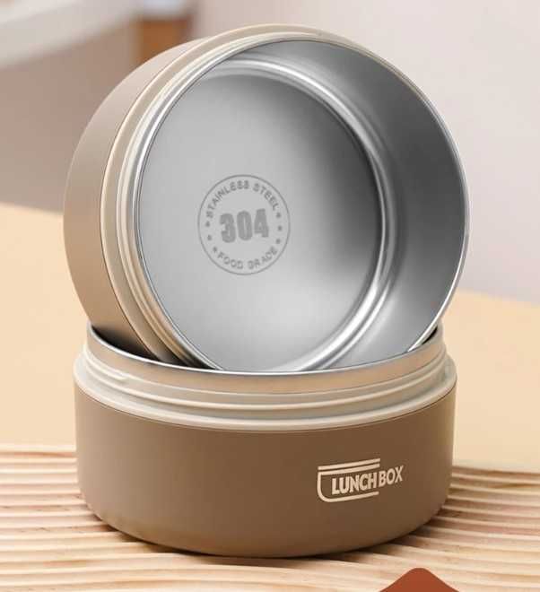 Термо метална Купа за течна и твърда храна Стомана * Кутия 500мл