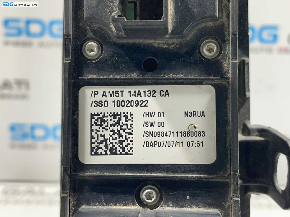 Butoane Geamuri Panou Consola Comanda Buton Oglinzi Ford Focus 3 2010 - 2018 Cod AM5T-14A132-CA AM5T14A132CA [L3993]
