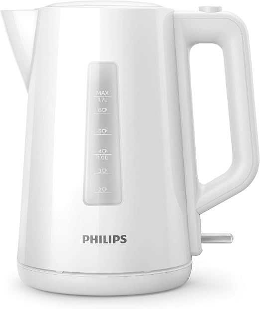 Електрическа кана Philips - HD9318/00, 2200W, 1.7 l, бяла