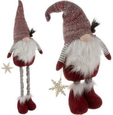 Коледни играчки с телескопични крака - джудже, елен, снежен човек