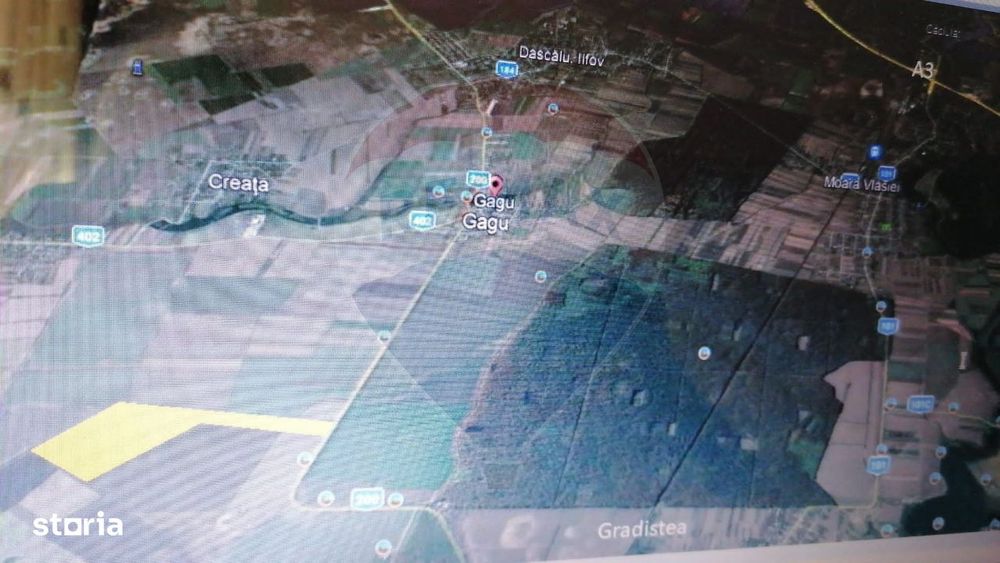 Teren 25.26ha Dascalu / DJ 200