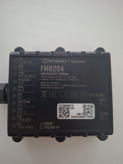 GPS трекер Teltonika FMB204