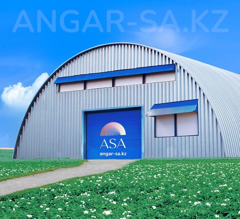 Строим бескаркасные ангары