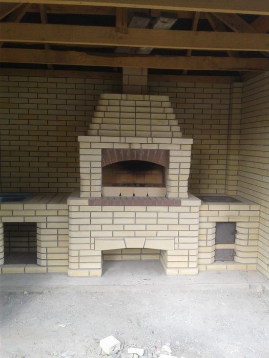 Делаем Каменный печь уста профессиональная работа