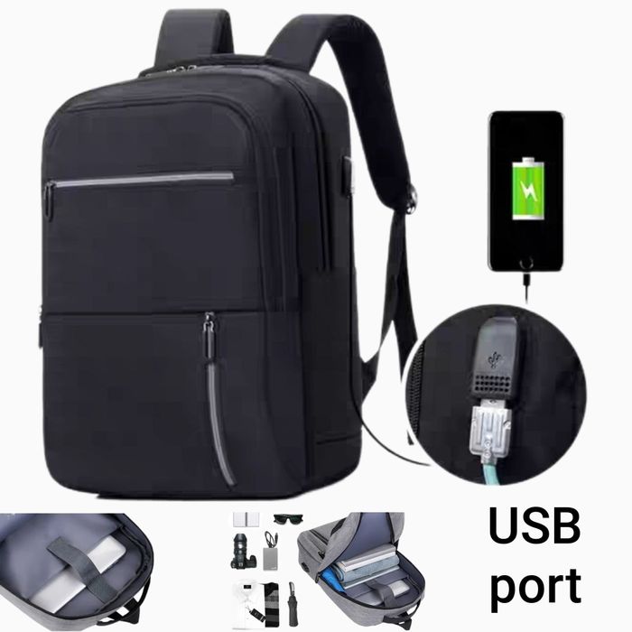 Сумка - рюкзак для ноутбука USB port. Sumka - Ryukzak Noutbuk uchun.