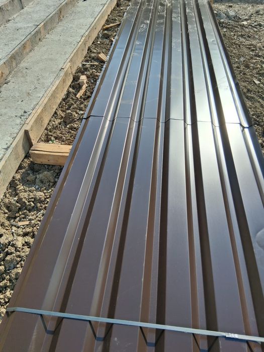 Tabla cutata H35 cuta mare gri antracit porti gard