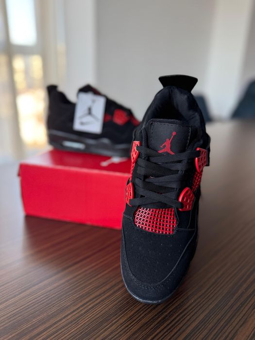 Jordan 4 Red Thunder Full Box