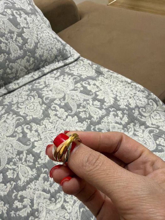 Cartier triniti кольцо